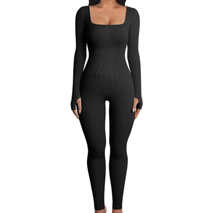 Snatched Long Sleeve Jumpsuit