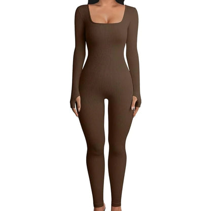 Snatched Long Sleeve Jumpsuit